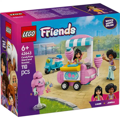 Picture of LEGO FRIENDS COTTON CANDY STAND & SCOOTER
